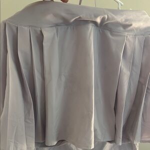 Lululemon Athletica Gray A-Line Mini Skirt